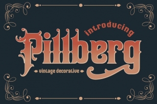 Pillberg Font Download