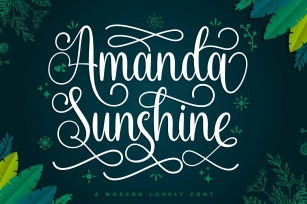 Amanda Sunshine Font Download
