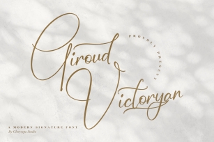 Giroud Victoryan Font Download