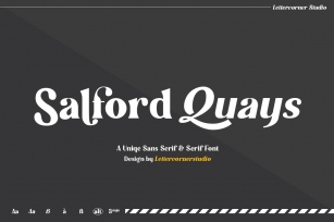 Salford Quays Font Download