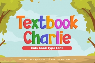 Textbook Charlie - Kids font Font Download