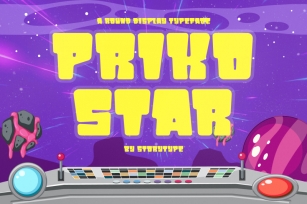 PRIKO STAR Typeface Font Download
