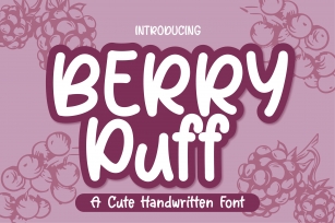 Berry Puff Font Download