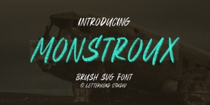 Monstroux SVG Font Download