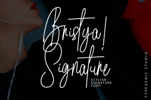 Bristya Signature Font Download
