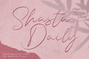 Shasta Daily Font Download