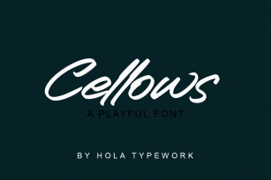 Cellows Font Download