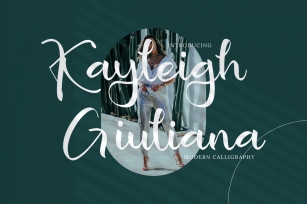 Kayleigh Giuliana Font Download