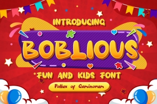 Boblious Font Download