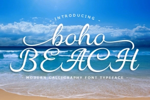 Boho Beach Font Download