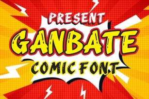 Ganbate Font Download