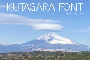 Kutagara Font Download