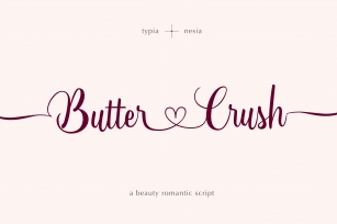 Butter Crush Font Download