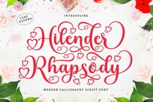Hilender Rhapsody Font Download
