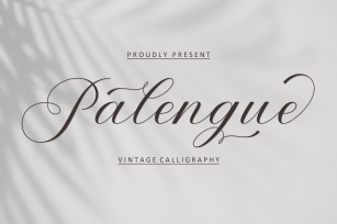 Palengue Script Font Download