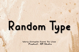 Random Type Font Download
