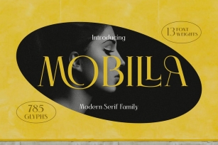 Mobilla Serif Elegant Font Download