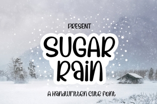 Sugar Rain Font Download