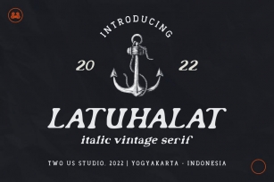Latuhalat - Italic Vintage Serif Font Download