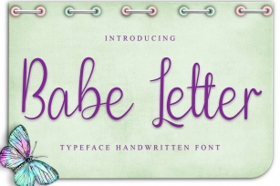 Babe Letter Font Download