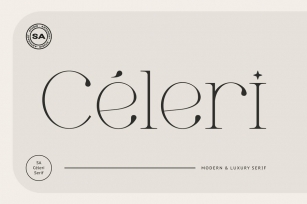 Céleri - Modern Serif Font Download