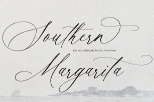 Southern MargaritaCalligraphy Font Download