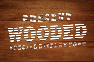 Wooded Font Download