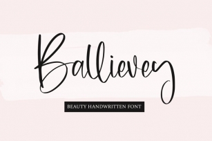 Ballievey Font Download