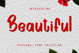 Beautiful Display Font Download