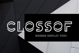 Clossof Font Download