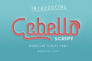 Cabello Script Font Download