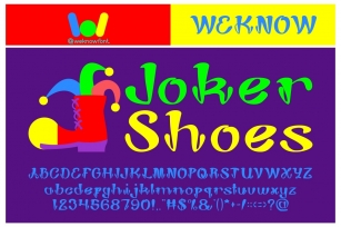 Joker Shoes Font Download