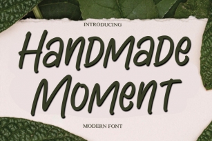 Handmade Moment Font Download