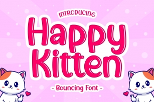 Happy Kitten Font Download