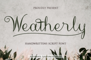 Weatherly Font Download