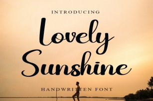 Lovely Sunshine Font Download