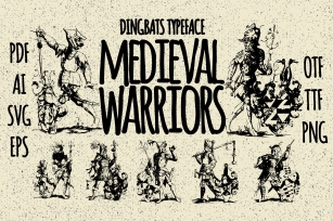 Medieval Warriors Font Download