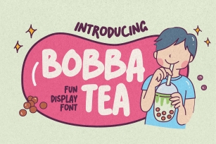 Bobba Tea Font Download