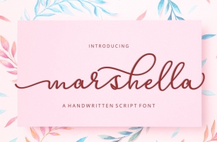 Marshella Script Font Download