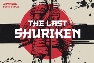The Last Shuriken Font Download