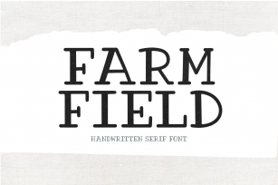 Farm Field Font Download