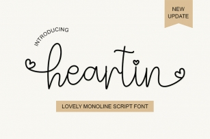 Heartin - Font Download