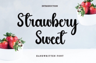 Strawbery Sweet Font Download
