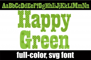 Happy Green Font Download