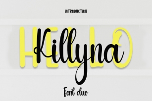 Hello Killyna Font Download