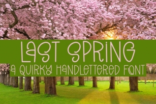 Last Spring Font Download