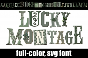 Lucky Montage Font Download
