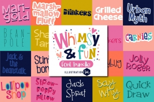 Whimsy and Fun Bundle Font Download