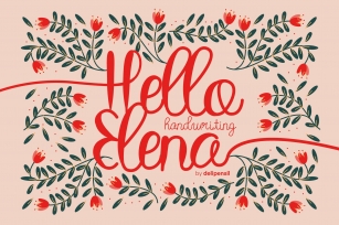 Hello Elena Font Download