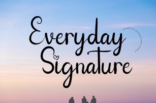 Everyday Signature Font Download